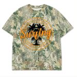Custom Printed Camo Oversized Box S/S Tee 7.5 OZ Thumbnail