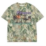 Custom Printed Camo Oversized Box S/S Tee 7.5 OZ Thumbnail