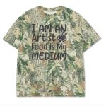 Custom Printed Camo Oversized Box S/S Tee 7.5 OZ Thumbnail