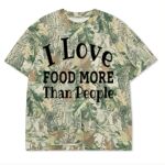 Custom Printed Camo Oversized Box S/S Tee 7.5 OZ Thumbnail