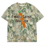 Custom Printed Camo Oversized Box S/S Tee 7.5 OZ Thumbnail