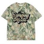 Custom Printed Camo Oversized Box S/S Tee 7.5 OZ Thumbnail