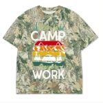 Custom Printed Camo Oversized Box S/S Tee 7.5 OZ Thumbnail