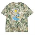 Custom Printed Camo Oversized Box S/S Tee 7.5 OZ Thumbnail