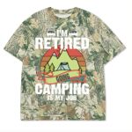 Custom Printed Camo Oversized Box S/S Tee 7.5 OZ Thumbnail
