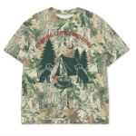 Custom Printed Camo Oversized Box S/S Tee 7.5 OZ Thumbnail
