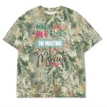 Custom Printed Camo Oversized Box S/S Tee 7.5 OZ Thumbnail