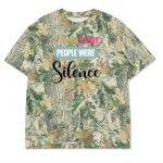Custom Printed Camo Oversized Box S/S Tee 7.5 OZ Thumbnail
