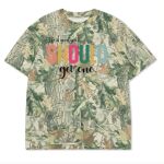 Custom Printed Camo Oversized Box S/S Tee 7.5 OZ Thumbnail