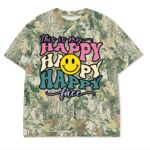 Custom Printed Camo Oversized Box S/S Tee 7.5 OZ Thumbnail