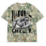 Custom Printed Camo Oversized Box S/S Tee 7.5 OZ Thumbnail