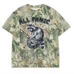 Custom Printed Camo Oversized Box S/S Tee 7.5 OZ Thumbnail