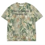 Custom Printed Camo Oversized Box S/S Tee 7.5 OZ Thumbnail