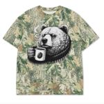 Custom Printed Camo Oversized Box S/S Tee 7.5 OZ Thumbnail