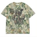 Custom Printed Camo Oversized Box S/S Tee 7.5 OZ Thumbnail