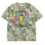 Custom Printed Camo Oversized Box S/S Tee 7.5 OZ Thumbnail