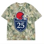 Custom Printed Camo Oversized Box S/S Tee 7.5 OZ Thumbnail