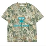 Custom Printed Camo Oversized Box S/S Tee 7.5 OZ Thumbnail