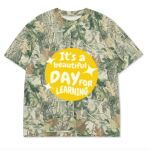 Custom Printed Camo Oversized Box S/S Tee 7.5 OZ Thumbnail