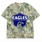 Custom Printed Camo Oversized Box S/S Tee 7.5 OZ Thumbnail
