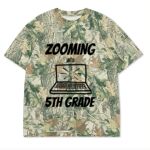 Custom Printed Camo Oversized Box S/S Tee 7.5 OZ Thumbnail