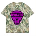 Custom Printed Camo Oversized Box S/S Tee 7.5 OZ Thumbnail