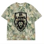Custom Printed Camo Oversized Box S/S Tee 7.5 OZ Thumbnail