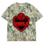 Custom Printed Camo Oversized Box S/S Tee 7.5 OZ Thumbnail