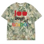 Custom Printed Camo Oversized Box S/S Tee 7.5 OZ Thumbnail