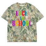 Custom Printed Camo Oversized Box S/S Tee 7.5 OZ Thumbnail