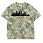 Custom Printed Camo Oversized Box S/S Tee 7.5 OZ Thumbnail