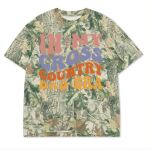 Custom Printed Camo Oversized Box S/S Tee 7.5 OZ Thumbnail