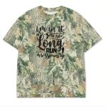 Custom Printed Camo Oversized Box S/S Tee 7.5 OZ Thumbnail