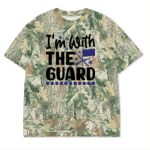 Custom Printed Camo Oversized Box S/S Tee 7.5 OZ Thumbnail