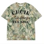 Custom Printed Camo Oversized Box S/S Tee 7.5 OZ Thumbnail