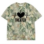 Custom Printed Camo Oversized Box S/S Tee 7.5 OZ Thumbnail