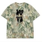 Custom Printed Camo Oversized Box S/S Tee 7.5 OZ Thumbnail