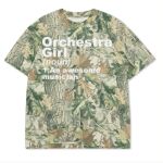 Custom Printed Camo Oversized Box S/S Tee 7.5 OZ Thumbnail