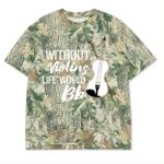 Custom Printed Camo Oversized Box S/S Tee 7.5 OZ Thumbnail