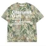 Custom Printed Camo Oversized Box S/S Tee 7.5 OZ Thumbnail