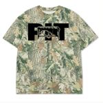 Custom Printed Camo Oversized Box S/S Tee 7.5 OZ Thumbnail