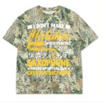 Custom Printed Camo Oversized Box S/S Tee 7.5 OZ Thumbnail