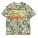 Custom Printed Camo Oversized Box S/S Tee 7.5 OZ Thumbnail