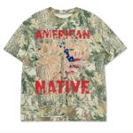 Custom Printed Camo Oversized Box S/S Tee 7.5 OZ Thumbnail