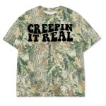 Custom Printed Camo Oversized Box S/S Tee 7.5 OZ Thumbnail