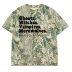 Custom Printed Camo Oversized Box S/S Tee 7.5 OZ Thumbnail