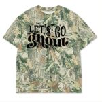 Custom Printed Camo Oversized Box S/S Tee 7.5 OZ Thumbnail
