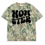 Custom Printed Camo Oversized Box S/S Tee 7.5 OZ Thumbnail