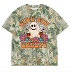 Custom Printed Camo Oversized Box S/S Tee 7.5 OZ Thumbnail