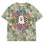 Custom Printed Camo Oversized Box S/S Tee 7.5 OZ Thumbnail